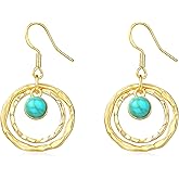 ecozran Boho Earrings for Women - Handmade Vintage Carved Dangle Earrings Party Birthday Perfect Stylish Gifts