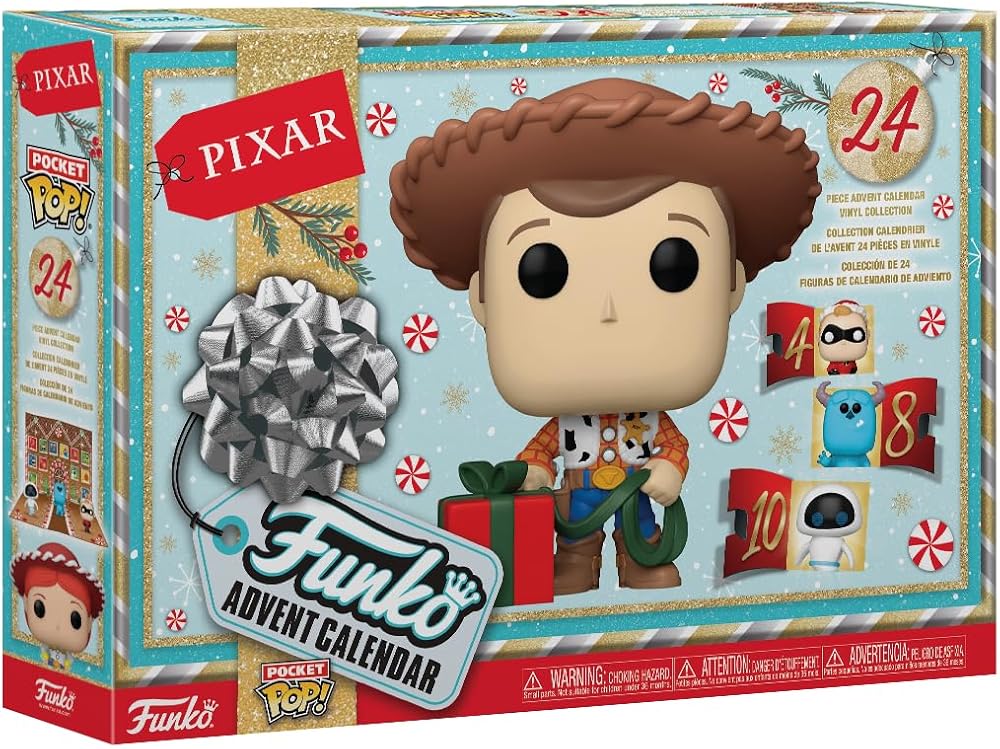 Funko Advent Calendar Disney Pixar 2024 24 Days Toy Story Pocket Pop!
