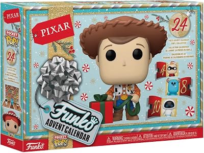 Funko Advent Calendar Disney Pixar 2024 24 Days Toy Story Pocket Pop!