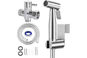 Handheld Bidet Sprayer for Toilet - Non Electric Bidet Spray w/Adjustable Water Pressure - Comfort, Freshness, Personal Hygie
