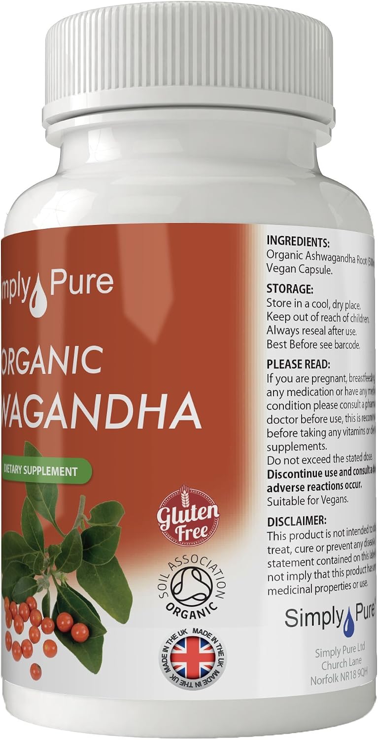 Simply Pure Organic Ashwagandha for Calm Sleep & Stress Resilience - Image 5