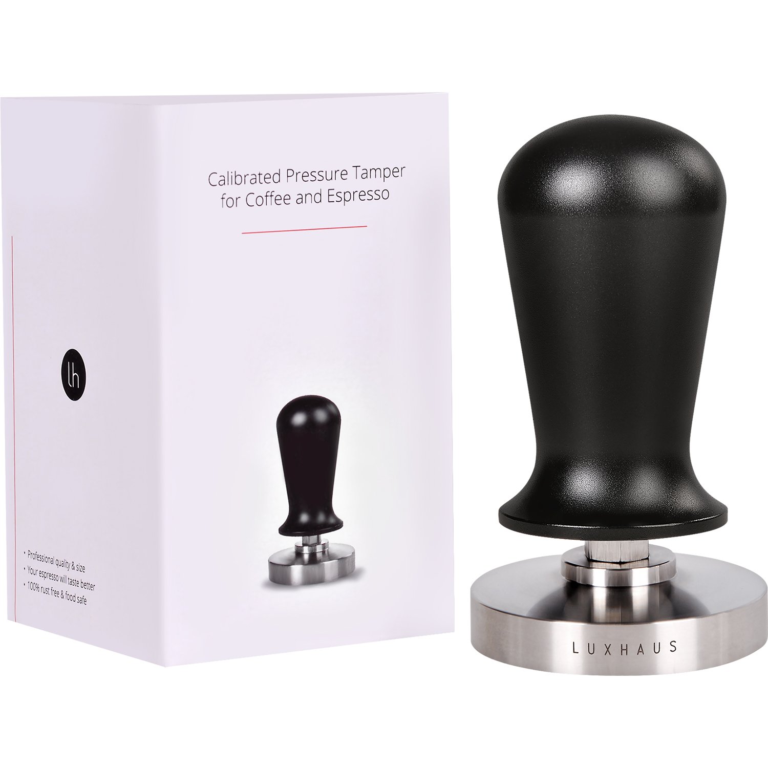 LuxHaus 58mm Calibrated Pressure Tamper for Coffee and Espresso 642554994857 eBay
