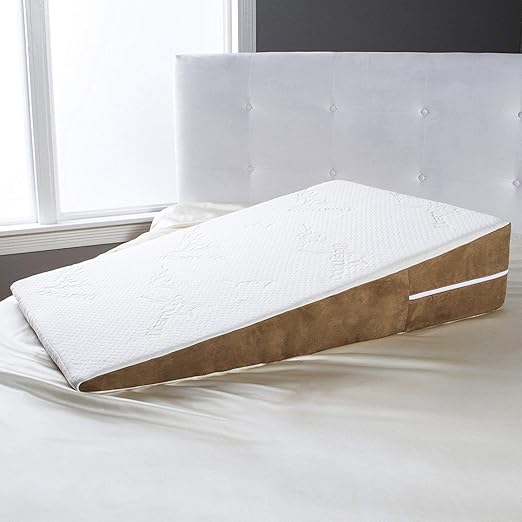 Amazon Com Avana Bed Wedge Memory Foam Pillow With Removable
