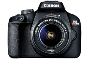 Canon EOS Rebel T100 / 4000D DSLR Camera (w/ 18-55 III) (Renewed)