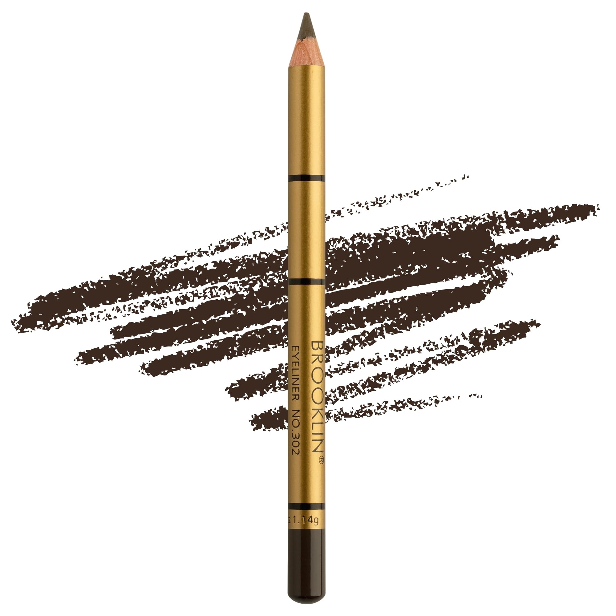 Impala - Waterproof Eyeliner Brooklin | Water Resistant | Smooth Creamy Texture | Easy to Apply | Long Lasting | Colour 302 Dark Grey Brown