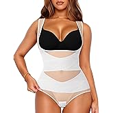 REDPAI Body Shaper Tummy Control Shapewear Bodysuit for Women Waist Trainer Butt Lift Faja Body Suit