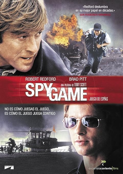 Spy Game Juego De Espias Dvd Amazon Es Robert Redford Brad Pitt Catherine Mccormack Stephen Dillane Larry Bryggman Marianne Jean Baptiste Tony Scott Robert Redford Brad Pitt Cine Y Series Tv