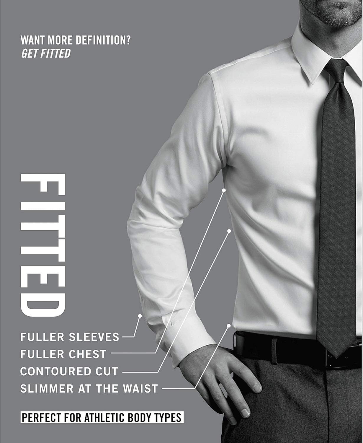 tommy hilfiger athletic fit stretch dress shirt