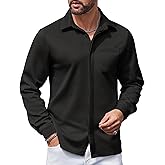COOFANDY Men's Long Sleeve Wrinkle Free Shirts Casual Button Down Shirts Untucked Dress Shirt