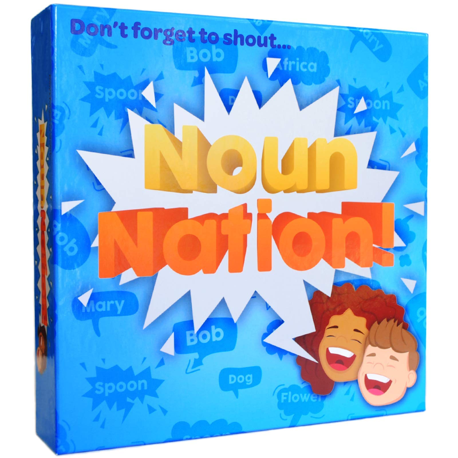 Noun Nation! A fun and hilarious family word game to play with kids, teens, adults, family and friends – from age 6 up to 79!