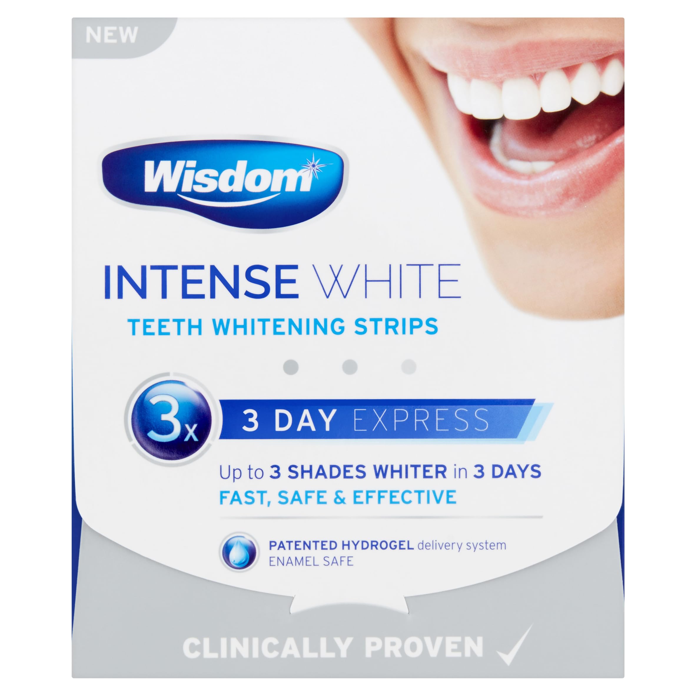 Wisdom Intense White – 3 Day Express Teeth Whitening Strips