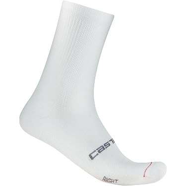 Amazon.com: CASTELLI Men's Espresso 18 Sock, Moisture Wicking