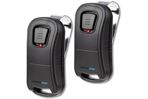 GARAGE STOP 2X for G1T-BX, 38501R Genie Intellicode Garage Door Remote, 1-Button Genie Garage Door Opener Remote Replacement, Auto-Seek Dual Frequency (315/390 MHz)