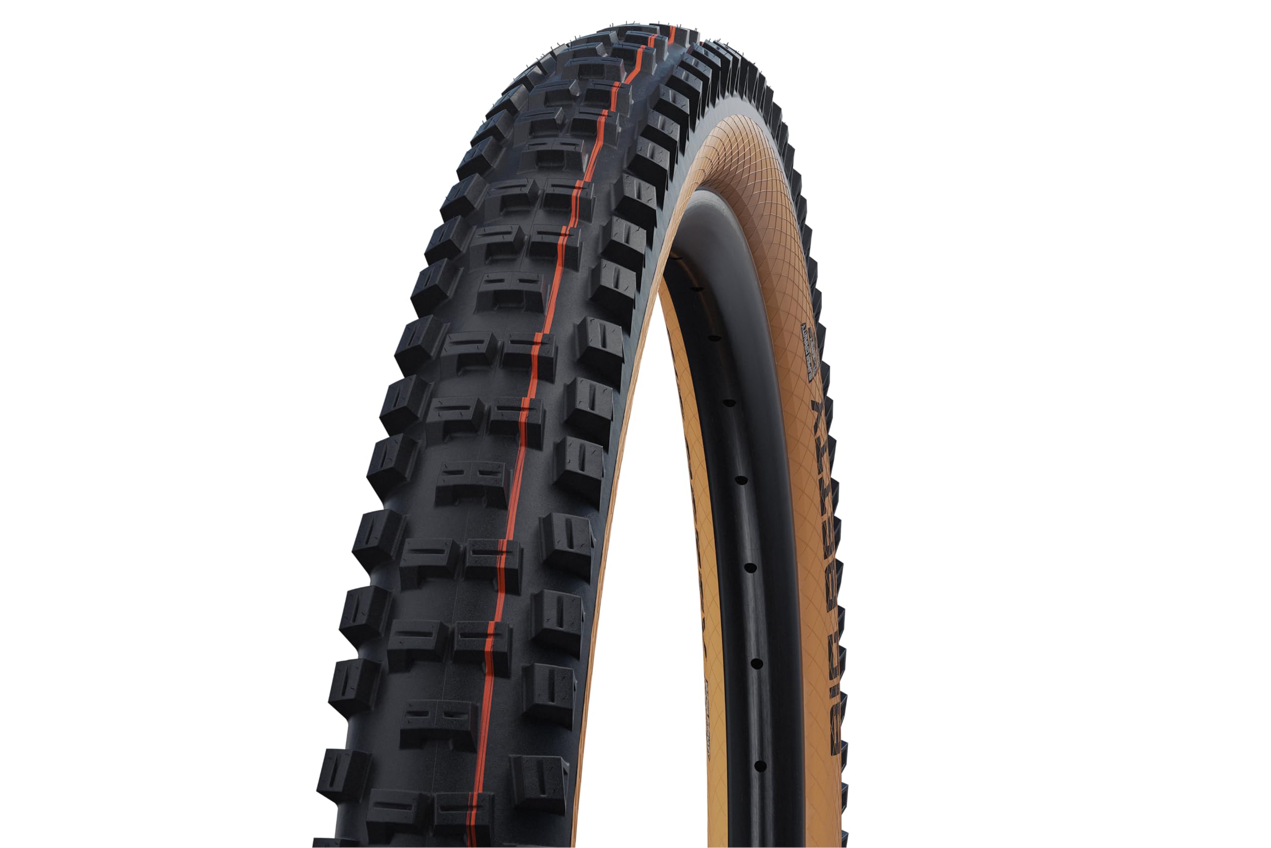 Schwalbe Big Betty Evolution Super Gravity Addix Soft TLE Folding Tyre, Bronze Skin, 62-622 (29x2.40)