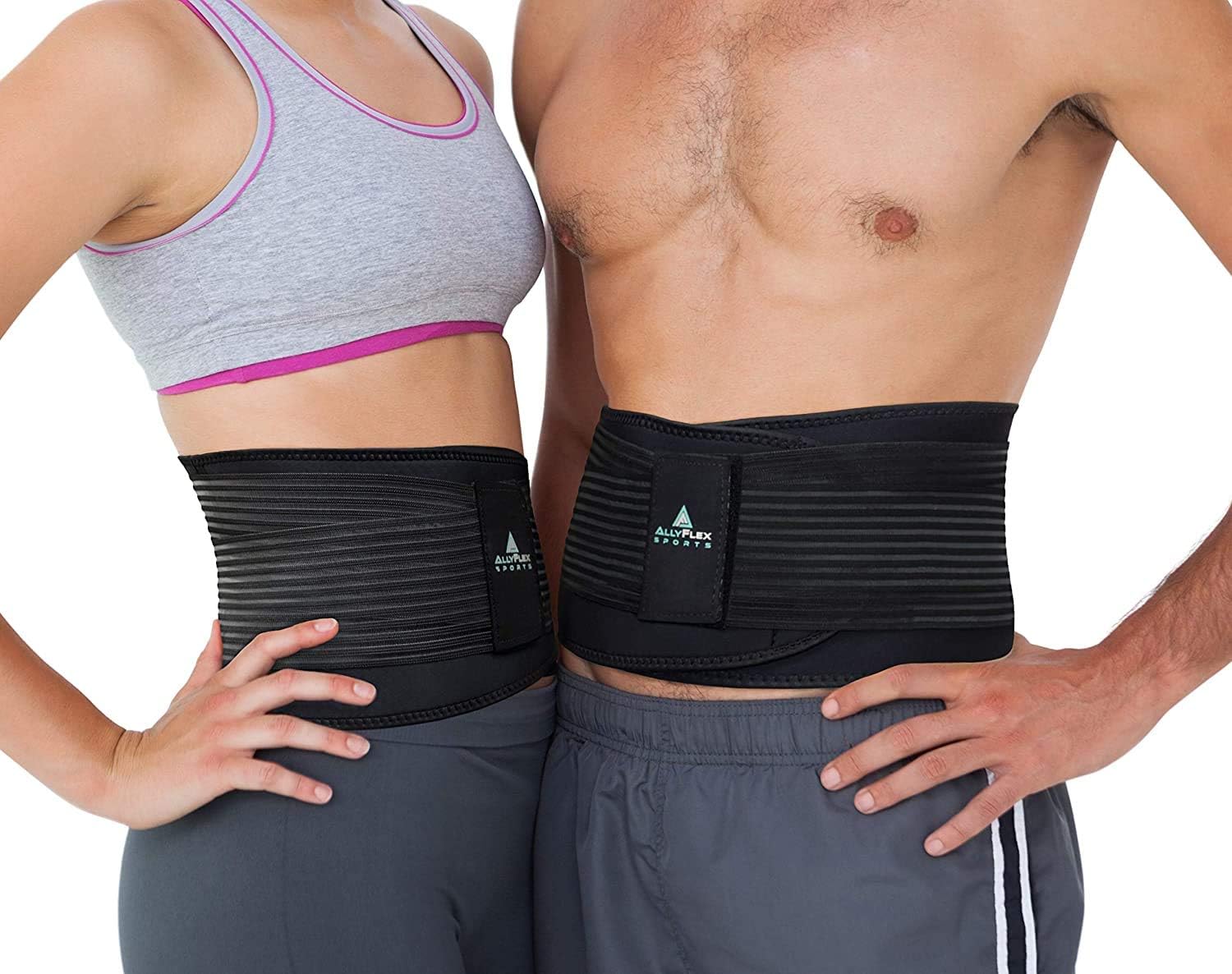 Back Brace for Women and Men Under Clothes Lower Lumbar Support to