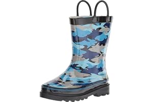 Western Chief Rain Boots with Pull on Handles for Toddlers and Kids - Premium Waterproof Boots for Boys and Girls