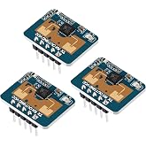 Qoroos 3 PCS LD2410C Sensor Module HLK-LD2410 Human Presence Radar LD2410 Millimeter Wave Radar Sensor Module Non Contact 24GHz ISM Band Serial Port IO Level Output