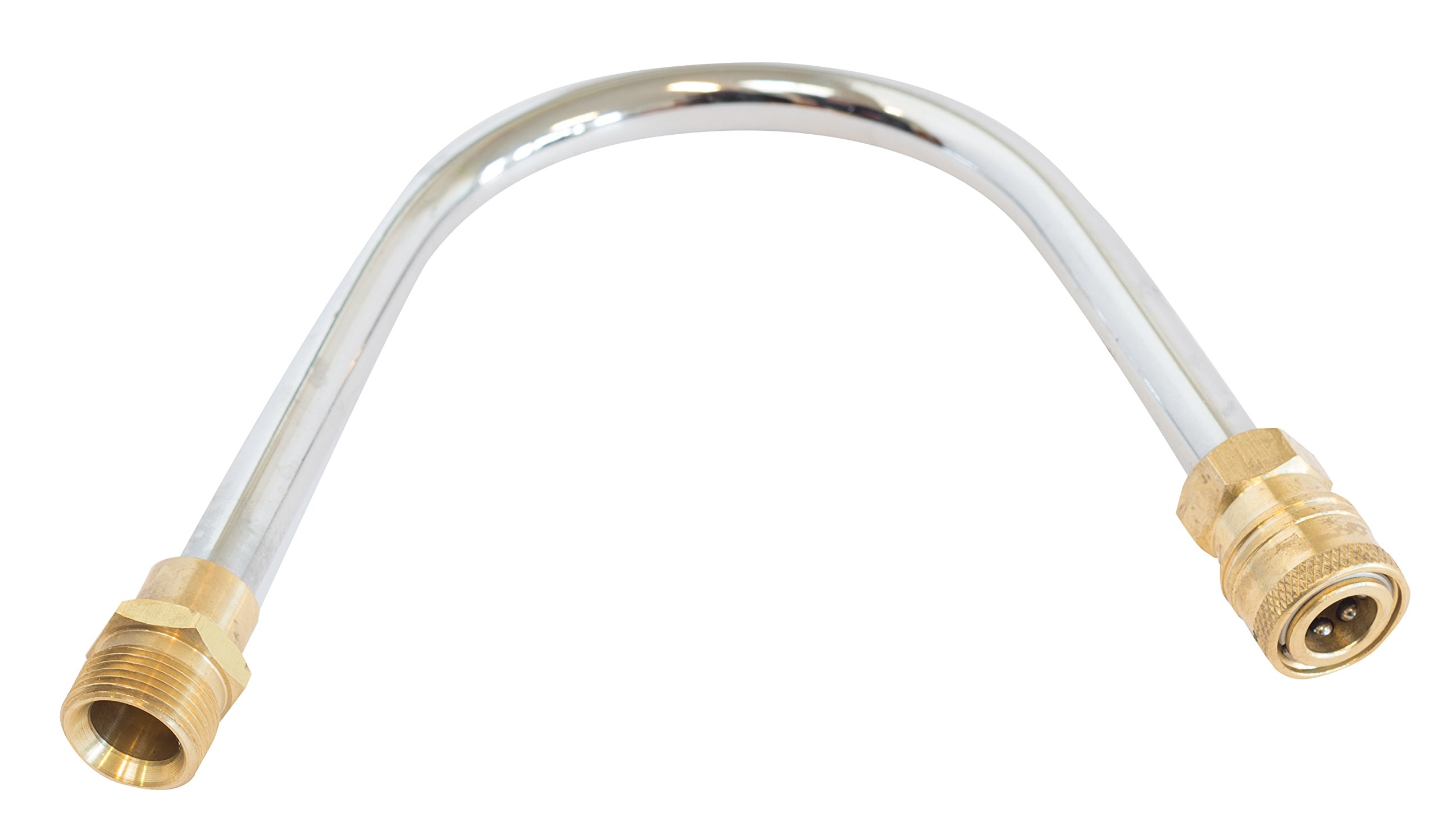 ✦ Curved Stainless Steel 30cm Extension Wand ✦ for Petrol Pressure Washer Spray Gun ✦ (SA000-GCM22P)