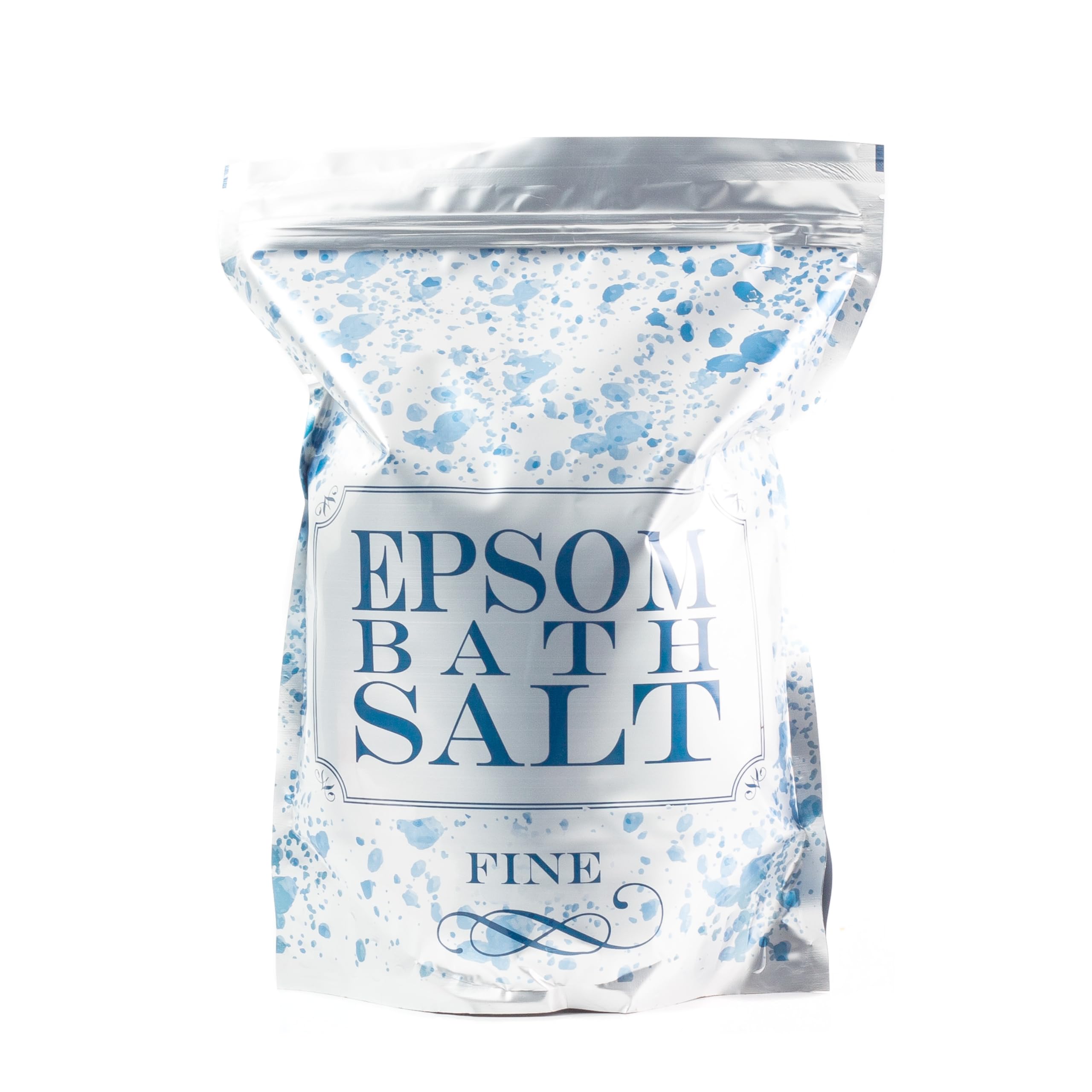 Mystic Moments Epsom Fine Bath Salts 5Kg | Natural Bath Soak for Muscle, Perfect for Skin, Face & Body 100% Natural Vegan GMO Free