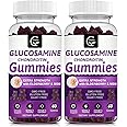 GORNVB Glucosamine Chondroitin Gummies with MSM & Elderberry Extra Strength - Flexibility Support, Antioxidant Immune Support Supplement for Adults, Men & Women - 60 Chondroitin Gummies (2 Pack)