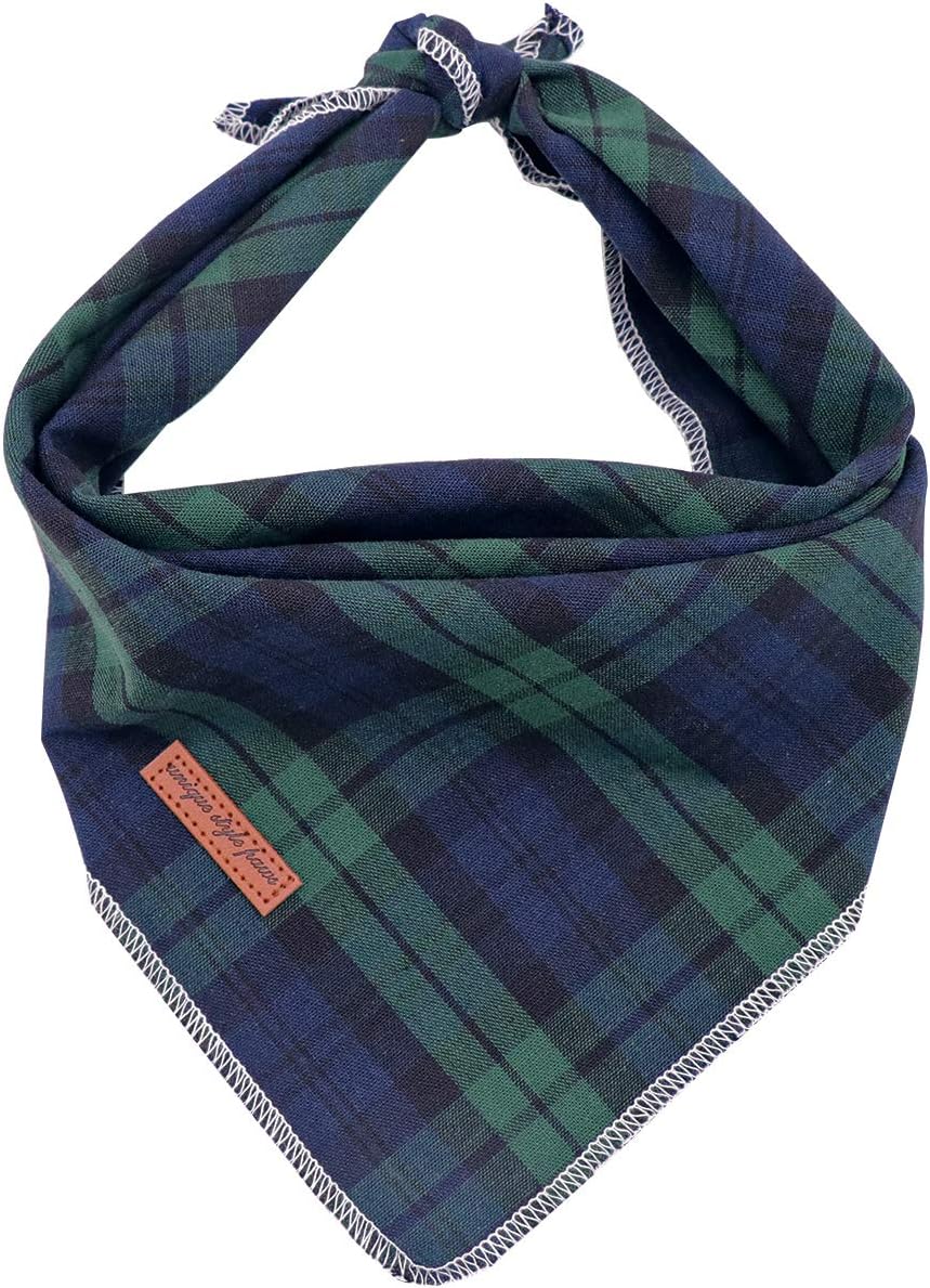 Unique style paws Dog Bandanas 1PC Washable Bibs Scarf, Pet Dog Kerchief