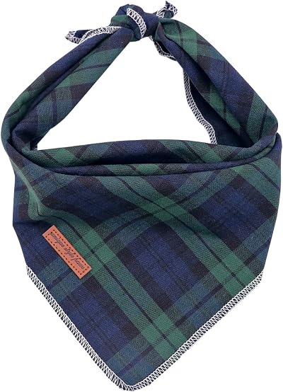 Unique style paws Dog Bandanas Cotton Triangle Scarf Small Large Kid Boy Girl