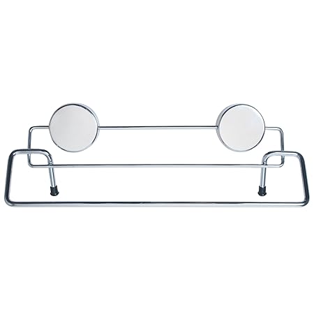Magnética de acero cromado Cocina Duo Wrap Holder Y Dispensador ...