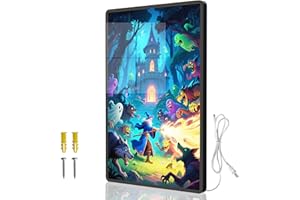 Cjgyz LED Light Box Frame | 27x40 Cinema Light Box for Posters & Wall Art | Lighted Digital Signage Display & Advertising Sign