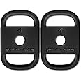 Yes4All US Design Patented Cast Iron Ruck Weight & Weight Plate for Strength Training, Fitness Workout - 20LB, Upgraded, Rounded Handle, Smooth Edge