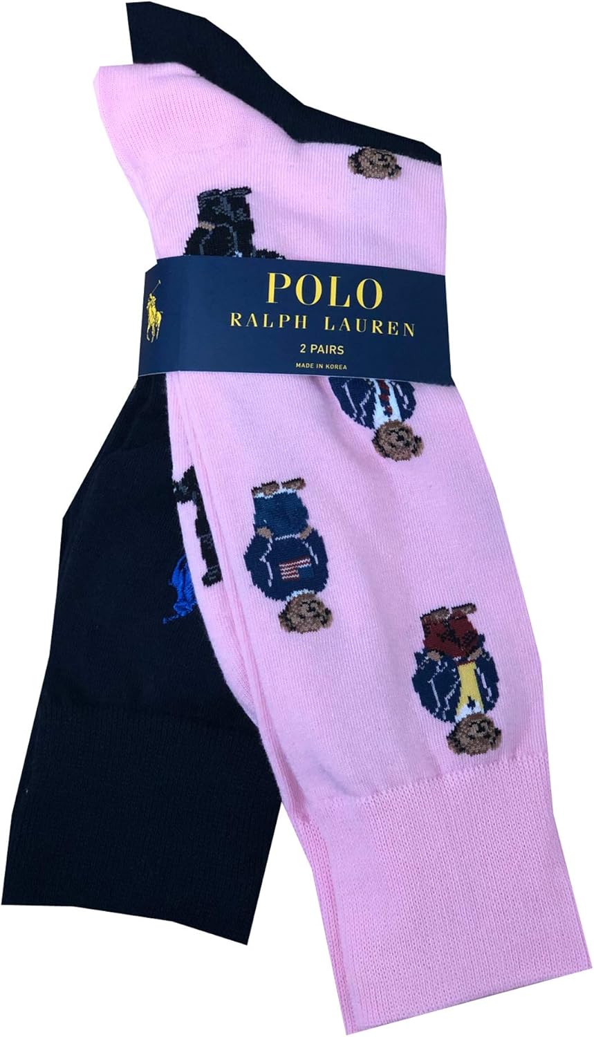 polo teddy bear socks