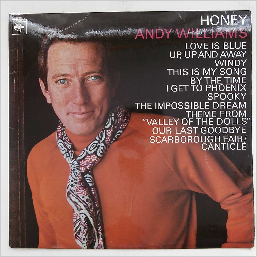 Andy Williams Honey 1st Stereo Music