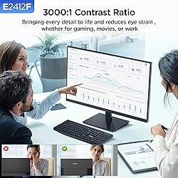KOORUI 24-inch Computer Monitor Full HD 1920 x