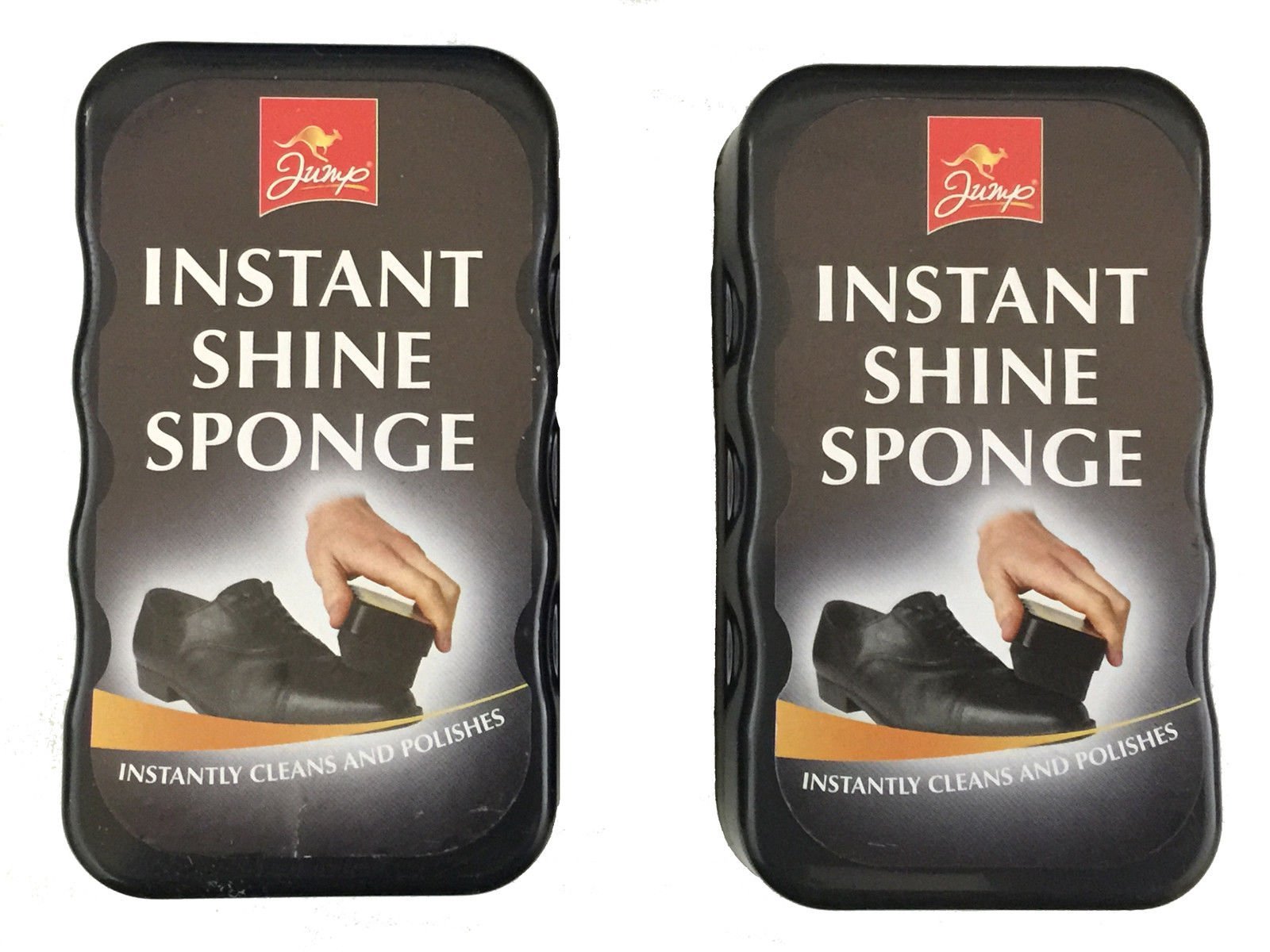 JUMP - Instant Shoe Shine Sponge Pack of 2