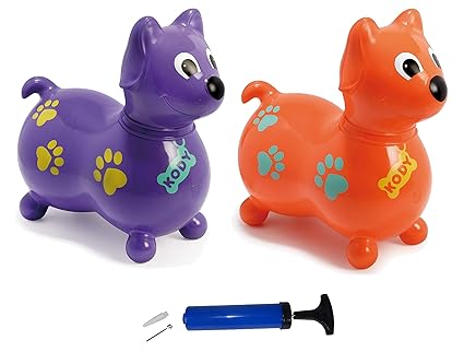 Kody Hüpftier Hund lila & Pumpe von ATC