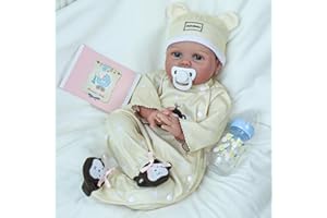 Kaydora Reborn Baby Doll 22 Inch Realistic Newborn Baby Doll That Looks Real Lifelike Weighted Handmade Toddler Eyes Open Dolls Toy for Kids Age 3+
