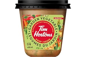 Tim Hortons Garden Vegetable Soup, Ready to Serve, On the Go, 400ml
