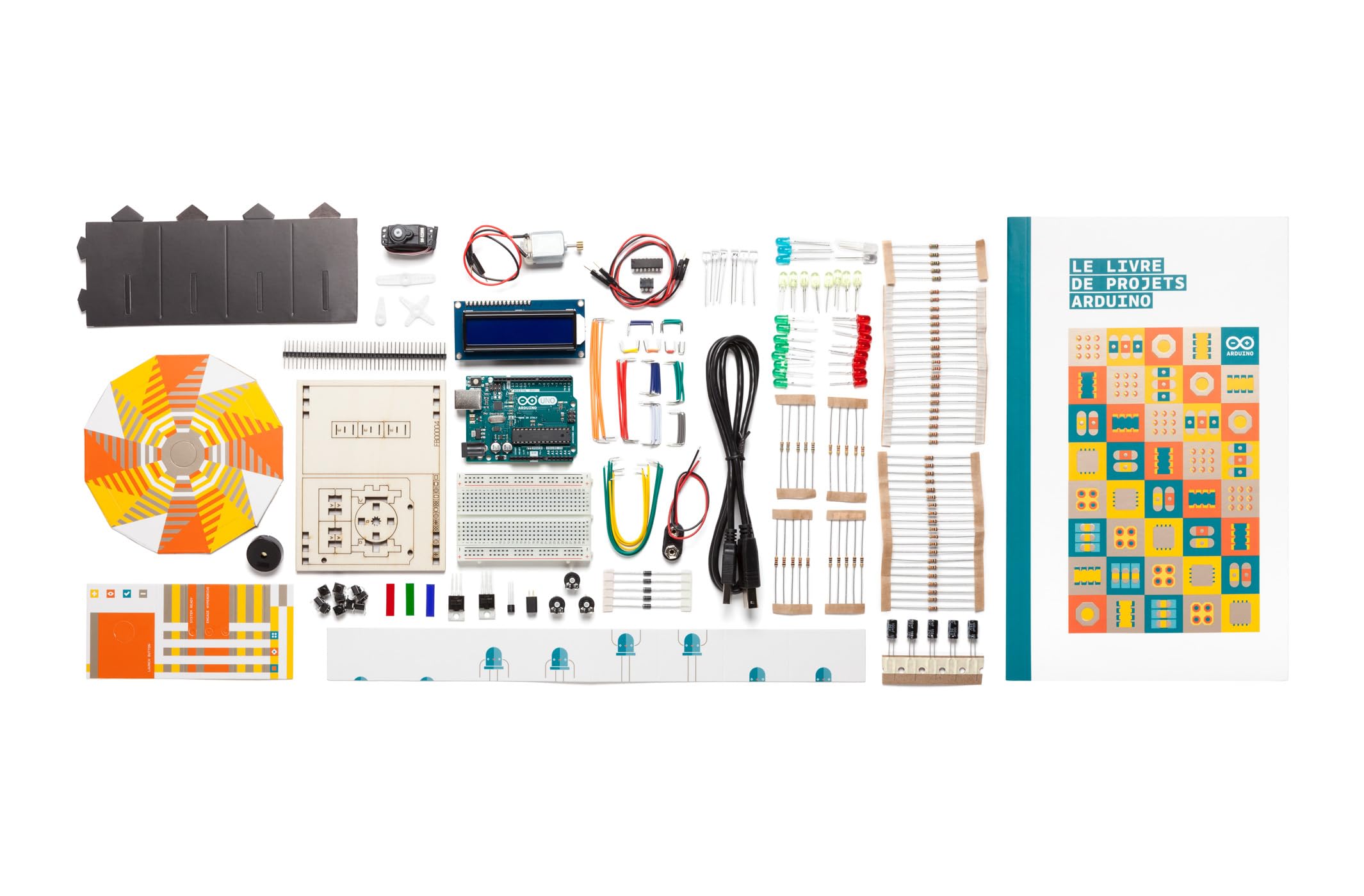 Arduino Starter Kit for beginner K020007 [French projects book] — image 1