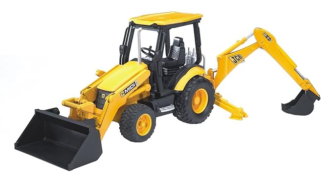 Bruder 2427 JCB MIDI CX Backhoe Loader