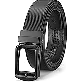 BOSTANTEN Belt Men Leather Reversible Belts for Men 1 3/8" for Casual Golf Dress Pants, Two-in-One Belt Gift
