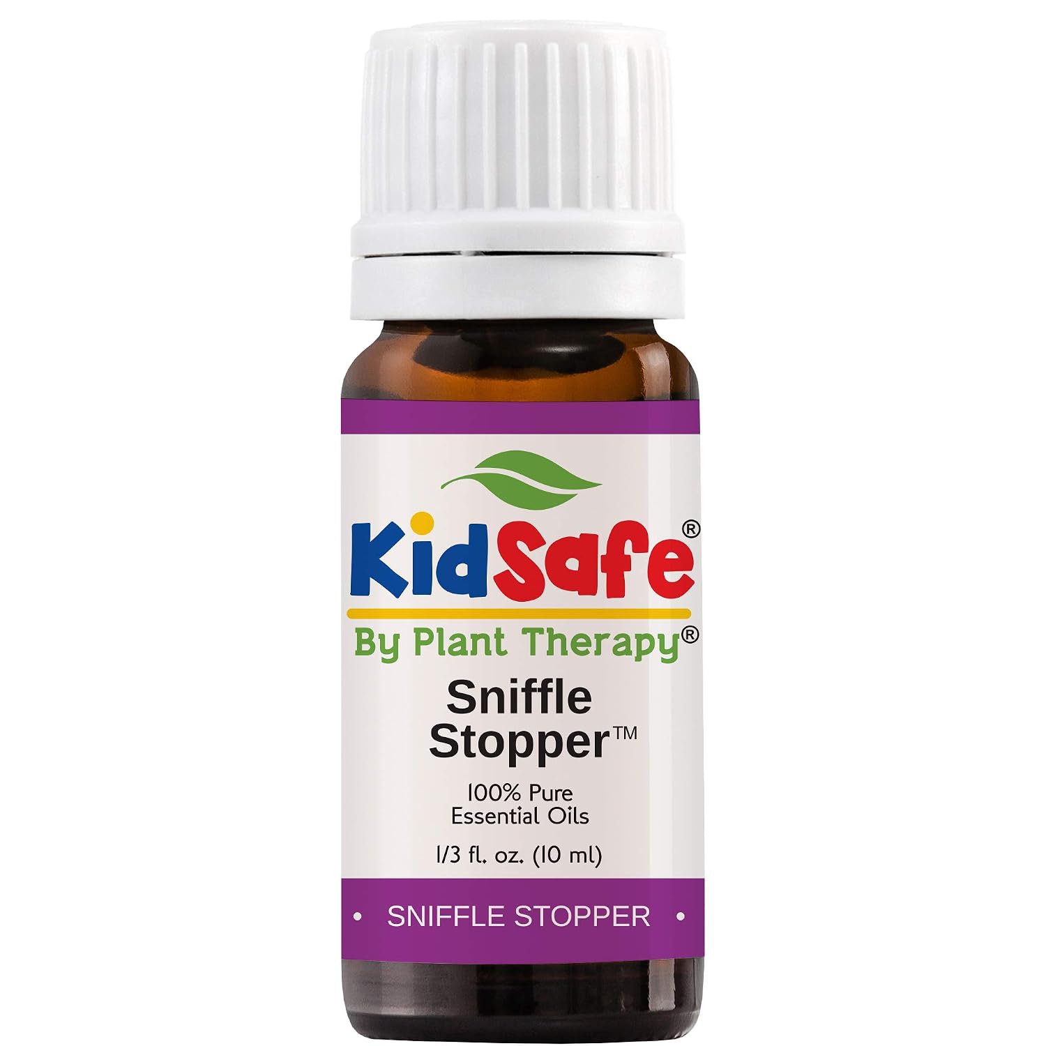 Plant Therapy Sniffle Stopper Kid Safe Essential Oil Blend for Congestion