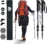 Underwood Aggregator Walking Poles 2 Pack Adjustable Telescopic Hiking Poles view 1
