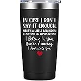 Anniversary Wedding, Christmas, Birthday, Valentines Day Gifts for Him, Her, Romantic Gifts for Wife, Girlfriend, Couples Gift for Boyfriend, Husband, 20oz Stainless Steel Tumbler
