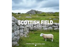 Scottish Field 2026 Calendar: Rolling hills, peaceful flocks, and countryside calm through the year