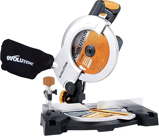 Evolution Power Tools Rage 3b Scie A Onglet 210 Mm Amazon Fr Bricolage