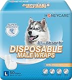 HONEY CARE All-Absorb A24 Male Dog Wrap, 50
