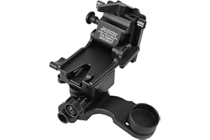 Gexmil PVS 14 J Arm Night Vision Goggles NVG Mount Metal Helmet Mount Rhino Mount Compatible with All Models of PVS14