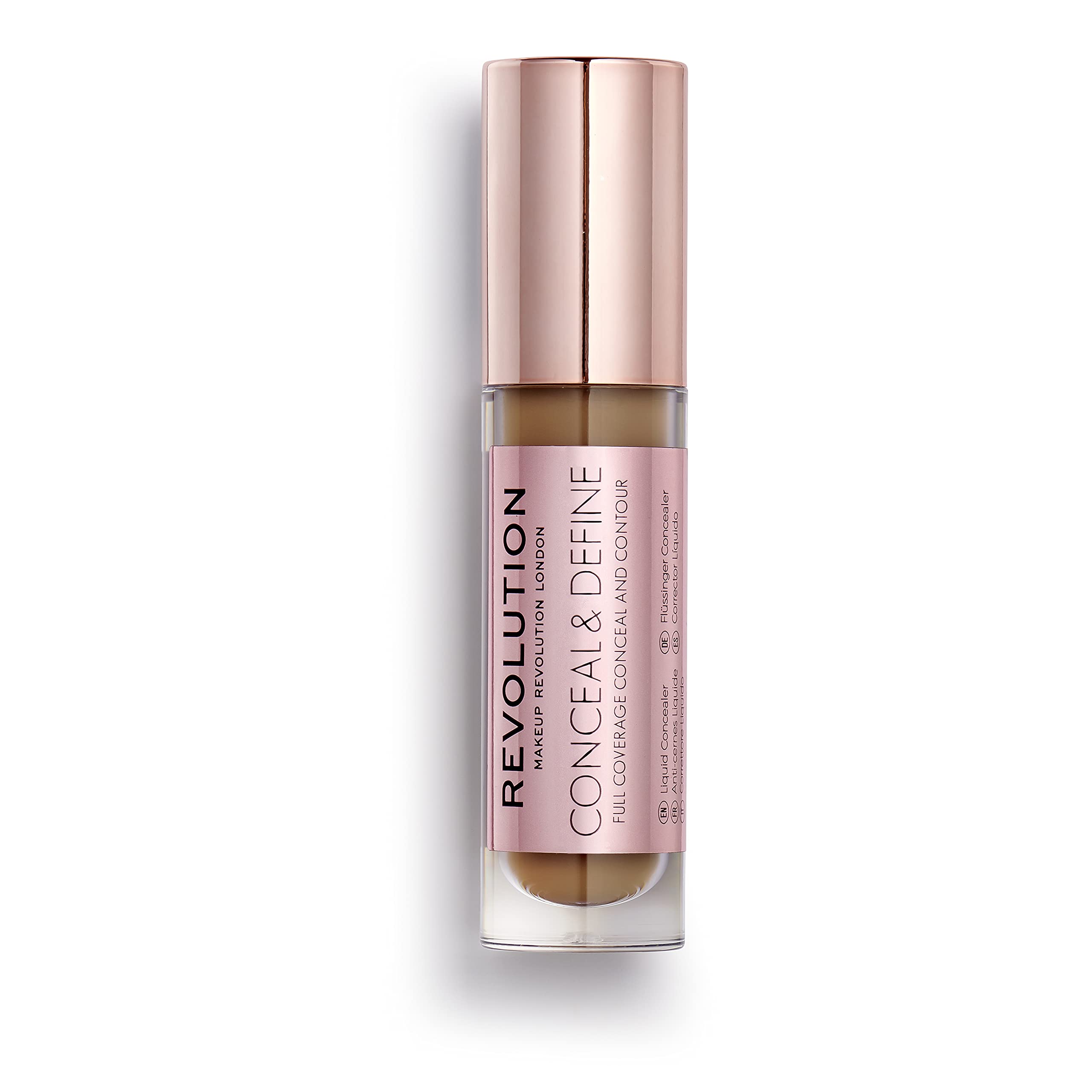 Revolution Conceal & Define Concealer, Lightweight, Long-Lasting, Full Coverage Face Makeup, C13.5, 4g — image 1