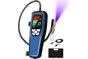 Refrigerant Leak Detector, Simbow LD-200 Freon & Combustible Gas Leak Detector, HVAC Halogen Gas Sniffer Freon Leakage Tester