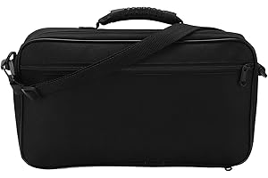 RESTOKKI Oboe Case Bag, Waterproof Oxford Cloth Portable Oboe Crossbody Single Shoulder Carrying Bag Musical Instrument Accessories for Music Lovers