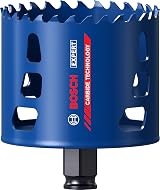 Bosch EXPERT Tough Material Hole Saw 76 x 60 mm Wood Brick Metal